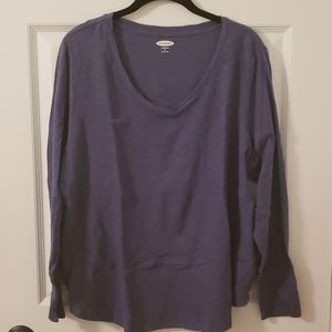 Long Sleeve V-Neck Tee